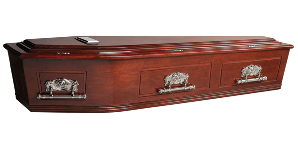 TIMB_Oxford Westminster Mahogany Funeral Casket