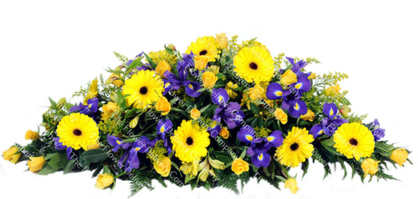 Enduring Light Casket Spray Flowers