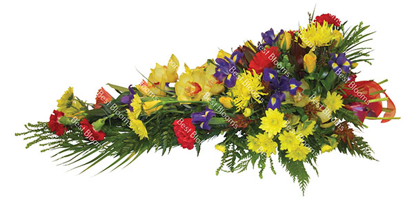 natural-spray-oasis-bright Natural Spray Bright In Oasis Funeral Flowers