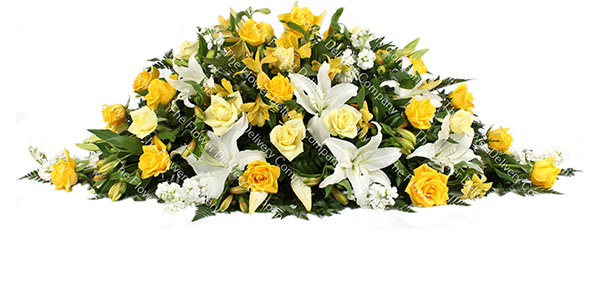 Sunshine Spray Funeral Flowers