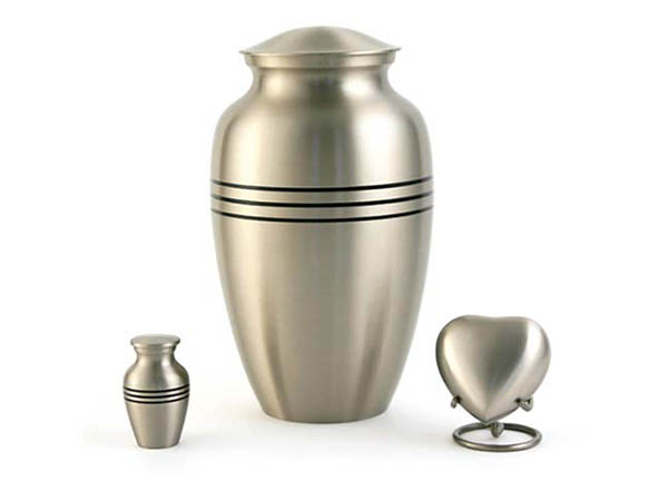 Classic Pewter Urn