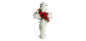 Cross Cross Funeral Flowers